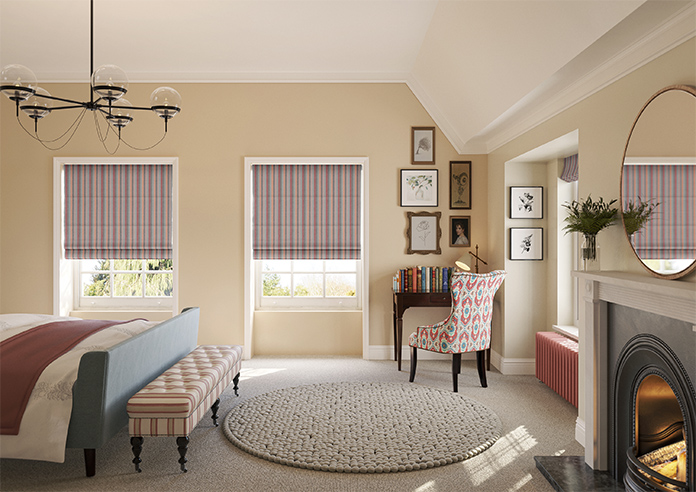 Lambrooke, Passion Fruit - Roman Blind - Image 8